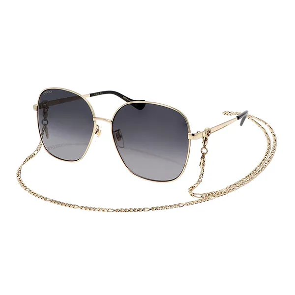 Kính Mát Gucci Sunglasses GG1089SA 001 Màu Xám Gradient - Kính mắt - Vua Hàng Hiệu