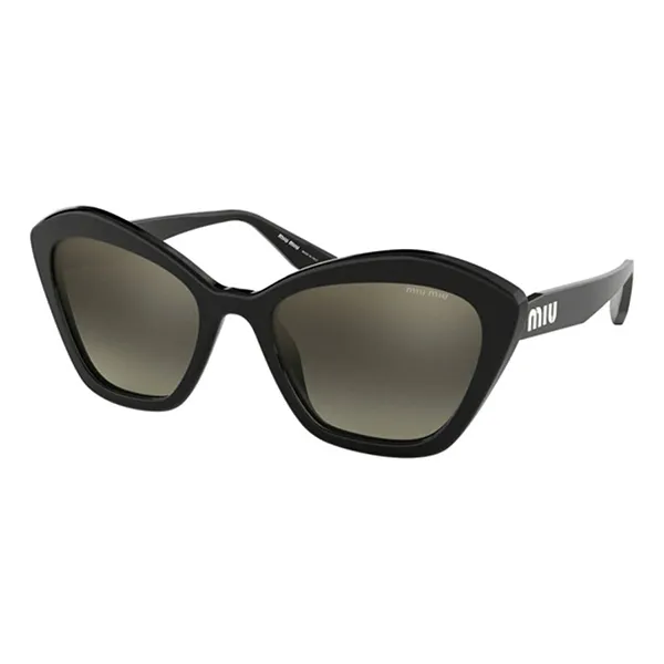Kính Mát Nữ Miu Miu Cat Eye Sunglasses MU 05US 1AB5O0 Màu Đen