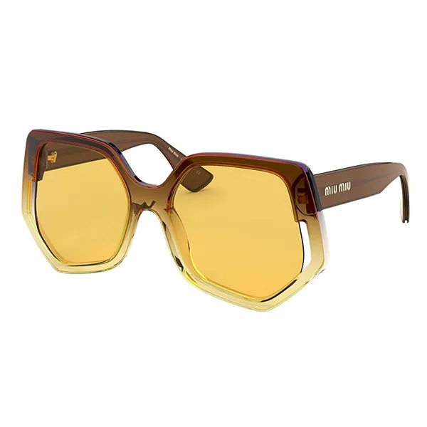 Kính Mát Miu Miu Sunglasses MU 07VS - 04D0B7 Màu Vàng
