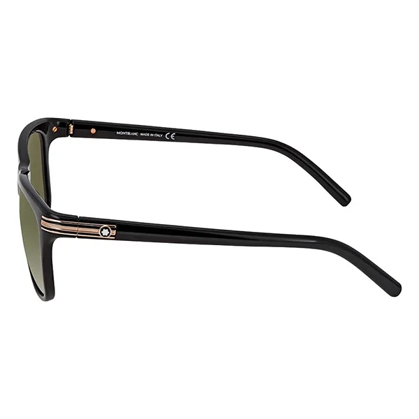 Kính Mát Montblanc Green Square Sunglasses MB502S 01N 56 Màu Xanh Green - Kính mắt - Vua Hàng Hiệu