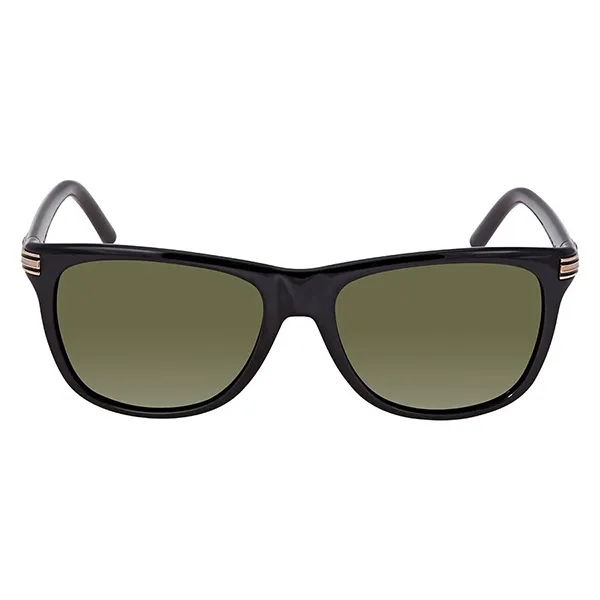 Kính Mát Montblanc Green Square Sunglasses MB502S 01N 56 Màu Xanh Green - Kính mắt - Vua Hàng Hiệu