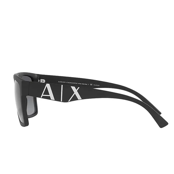 Kính Mát Nam Armani Exchange Men's Rectangular Sunglasses AX4113S Màu Đen Xám
