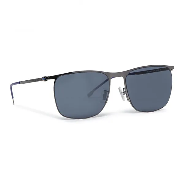 Kính Mát Nam Hugo Boss Blue Phantos Men's Sunglasses BOSS 1348/F/S 0KJ1/KU 60 Màu Xanh Xám