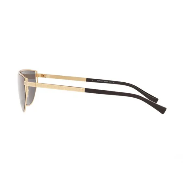 Kính Mát Nam Versace Sunglasses Luke Evans VE 2213 100287 Màu Xám Vàng