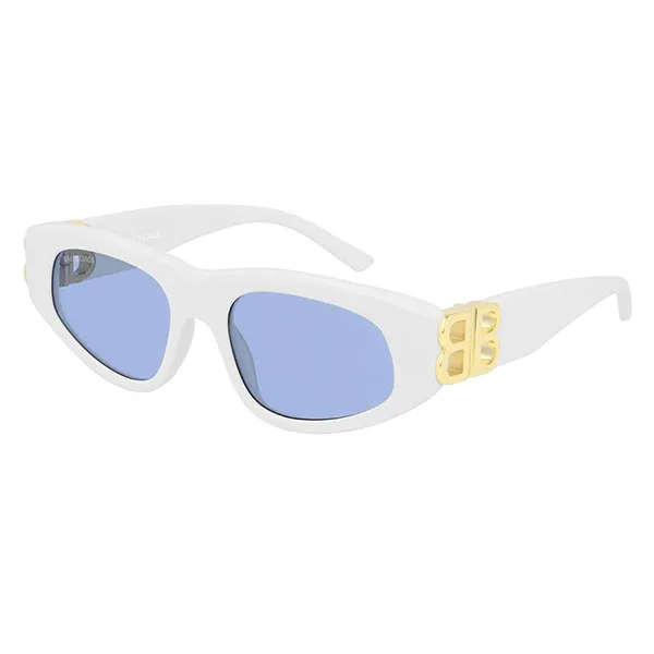Kính Mát Nữ Balenciaga BB0095S 004 Sunglasses Màu Trắng - Kính mắt - Vua Hàng Hiệu
