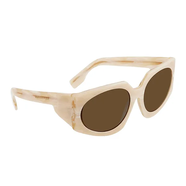 Kính Mát Nữ Burberry Brown Irregular Sunglasses BE 4306 305573 60 Màu Nâu