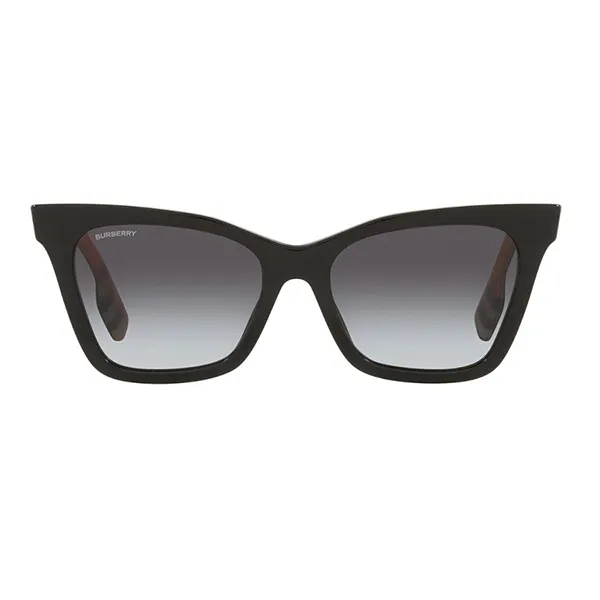 Kính Mát Nữ Burberry Elsa Black Gray Cat Eye Ladies Sunglasses BE 4346 39428G Màu Đen Xám