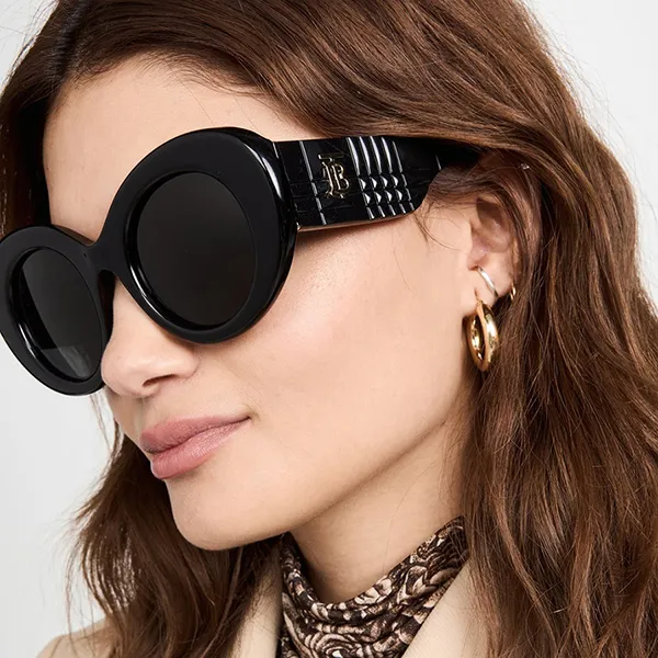 Kính Mát Nữ Burberry Women's Sunglasses BE4370U 300187 Màu Đen