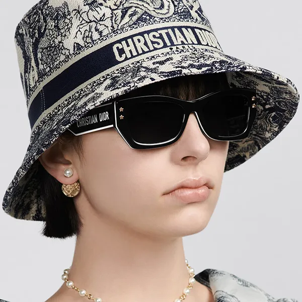 Kính Mát Nữ Dior Diorpacific S2U Colore 10A0 Màu Đen