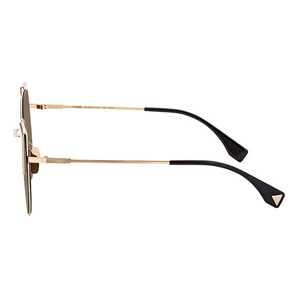 Kính Mát Nữ Fendi Brown Cat Eye Sunglasses FF 0190/S 0002M Màu Nâu - Kính mắt - Vua Hàng Hiệu