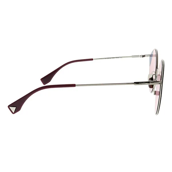 Kính Mát Nữ Fendi Cut Eye Pink Cat Eye Ladies Sunglasses FF 0341/S AVB Màu Hồng - Kính mắt - Vua Hàng Hiệu