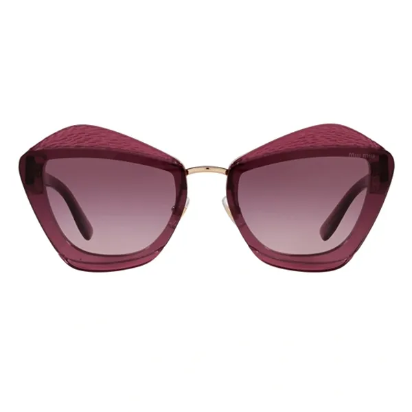 Kính Mát Nữ Miu Miu Cat Eye Sunglasses MU 01XS/08T3G2 Màu Hồng