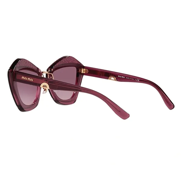 Kính Mát Nữ Miu Miu Cat Eye Sunglasses MU 01XS/08T3G2 Màu Hồng