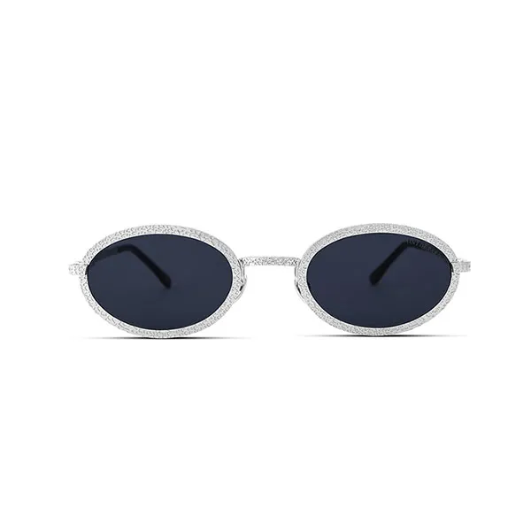 Kính Mát Nữ Saint De Paris & Crew No 9 The Tourist Silver Sunglasses Màu Xanh Bạc