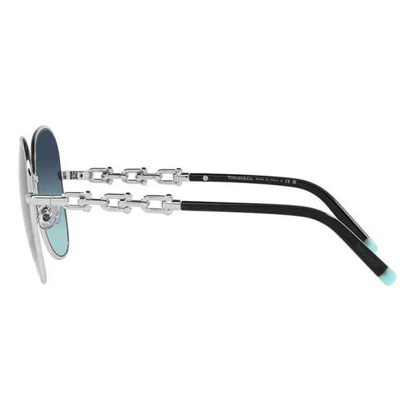 Kính Mát Nữ Tiffany & Co. TF Sunglasses Woman 3086 60019S 57 Màu Xanh Bạc - Kính mắt - Vua Hàng Hiệu