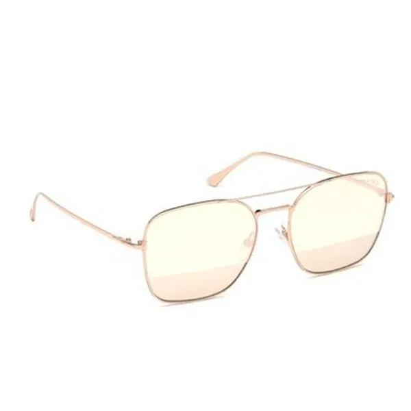 Kính Mát Nữ Tom Ford FT0680 DYLAN-02 Màu Vàng Hồng
