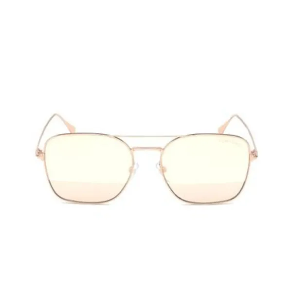 Kính Mát Nữ Tom Ford FT0680 DYLAN-02 Màu Vàng Hồng