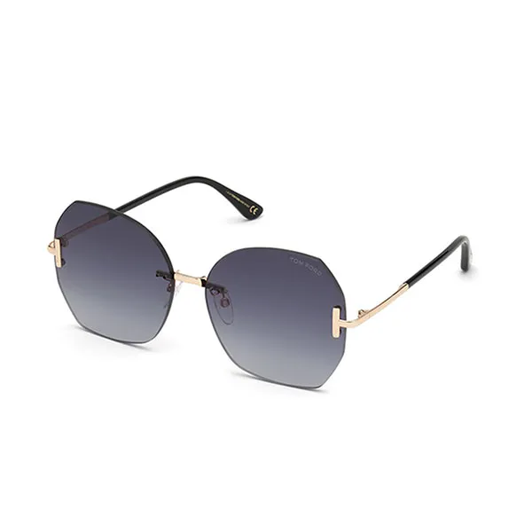 Kính Mát Nữ Tom Ford Sunglasses FT0810-K 28B Màu Xám Đậm
