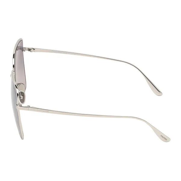 Kính Mát Nữ Tom Ford Sunglasses Heather Smoke Gradient Lens Metal Frame FT 0739 6016B Màu Xám Khói