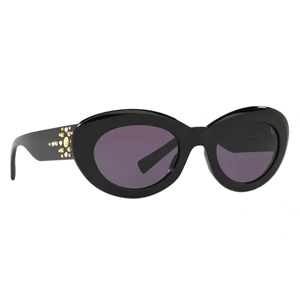 Kính Mát Nữ Versace Oval Sunglasses VE4355B GB1/1A Màu Tím