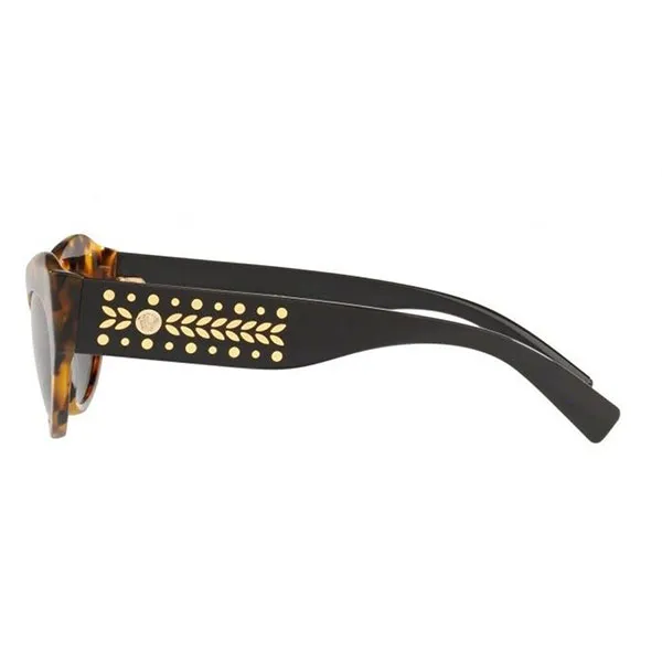 Kính Mát Nữ Versace VE4356 511987 Butterfly Plastic Màu Xám Havana