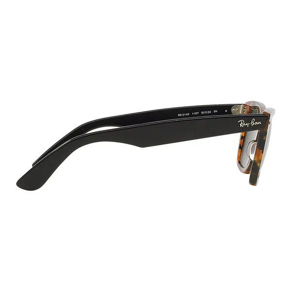 Kính Mát Rayban Wayfarer Original Sunglasses RB 2140 1157 Màu Havana Đậm - Kính mắt - Vua Hàng Hiệu