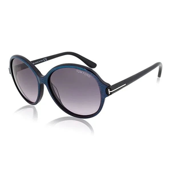 Kính Mát Tom Ford Round Sunglasses TF343 83F Màu Tím - Kính mắt - Vua Hàng Hiệu