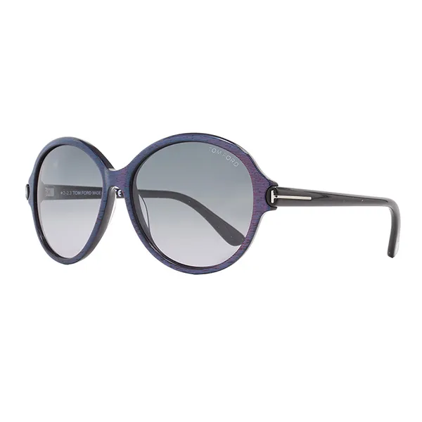 Kính Mát Tom Ford Round Sunglasses TF343 83F Màu Tím - Kính mắt - Vua Hàng Hiệu