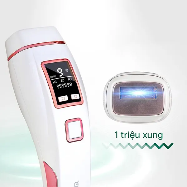 Máy Triệt Lông Trẻ Hóa Da Dr Glatt IPL Pro Màu Trắng