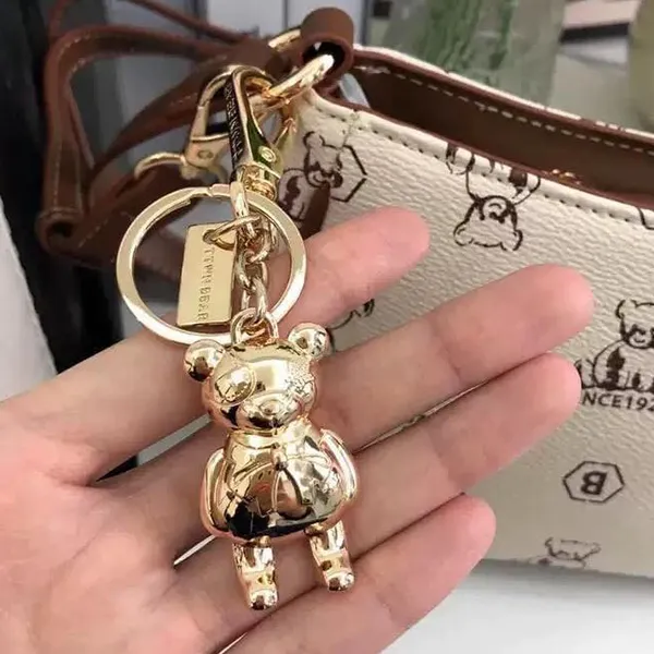 Móc Khóa Charm TTWN BEAR Bear Màu Vàng