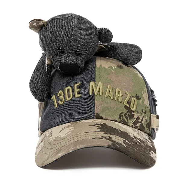Mũ 13 De Marzo Bear Camo Cap Phối Màu