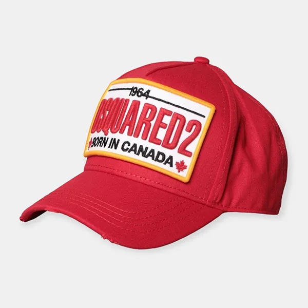 Mũ Dsquared2 Cotton Baseball Hat DSQ2 BCM0354 05C00001-4065 DSQ4078 Màu Đỏ - Mũ nón - Vua Hàng Hiệu