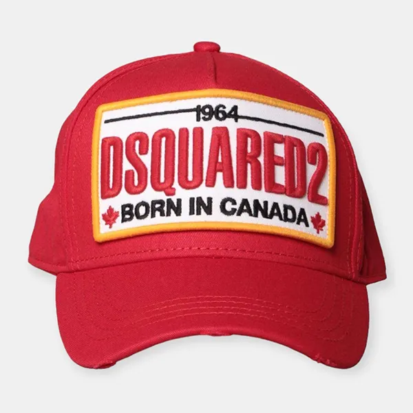 Mũ Dsquared2 Cotton Baseball Hat DSQ2 BCM0354 05C00001-4065 DSQ4078 Màu Đỏ - Mũ nón - Vua Hàng Hiệu