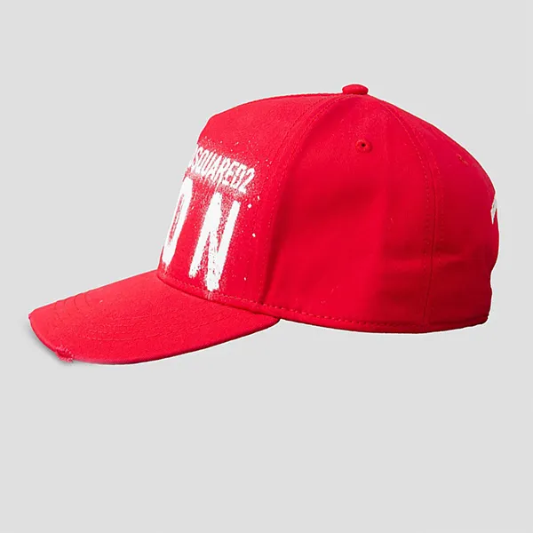 Mũ Dsquared2 Red Logo Icon Spray Cap DSQ2 BCM0533 05C00001-M818 Màu Đỏ