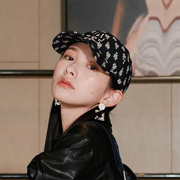 Mũ MLB Monogram NY 3ACPFF02N-07NYD Màu Xanh Navy