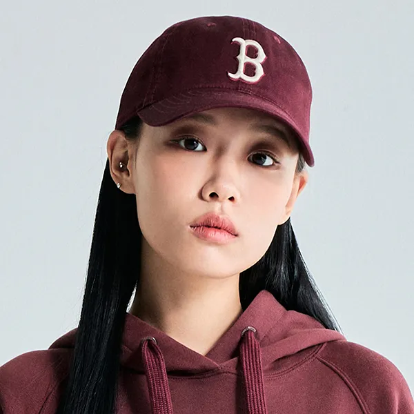 Mũ MLB N-Cover Boston Red Sox 3ACP6601N-43BDS Màu Đỏ Mận