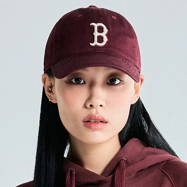 Mũ MLB N-Cover Boston Red Sox 3ACP6601N-43BDS Màu Đỏ Mận