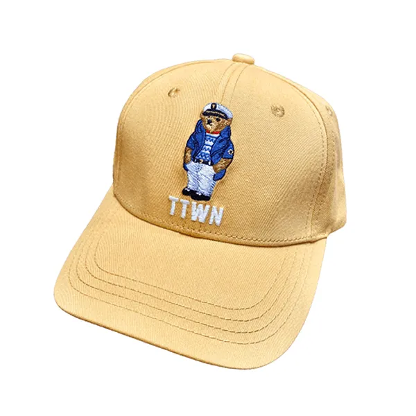 Mũ TTWN BEAR MZ006 Màu Vàng