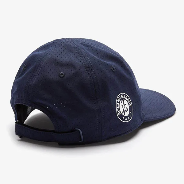 Mũ Nam Lacoste Men's Roland Garros RK0983-00-525 Màu Xanh Navy Size M