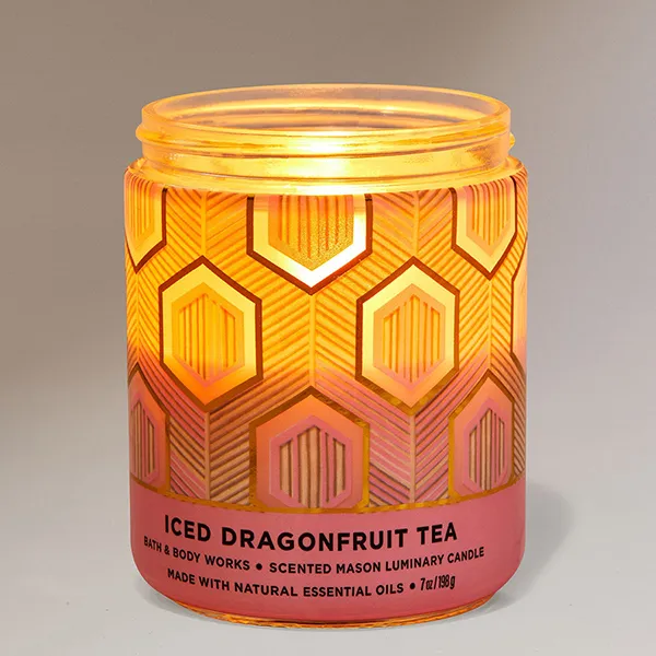 Nến Thơm Bath & Body Works Iced Dragonfruit Tea Candle 198g - 3