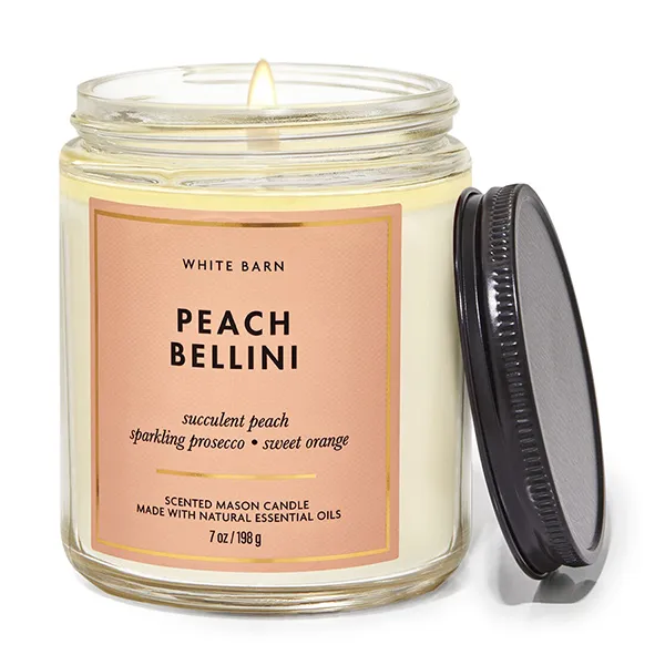 Nến Thơm Bath & Body Works Peach Bellini Candle 198g - 2
