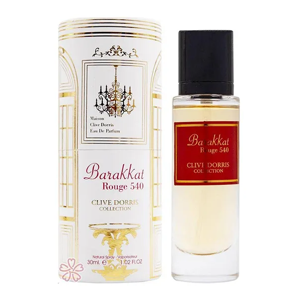 Nước Hoa Unisex Fragrance World Clive Dorris Barakkat Rouge 540 EDP 30ml - Nước hoa - Vua Hàng Hiệu