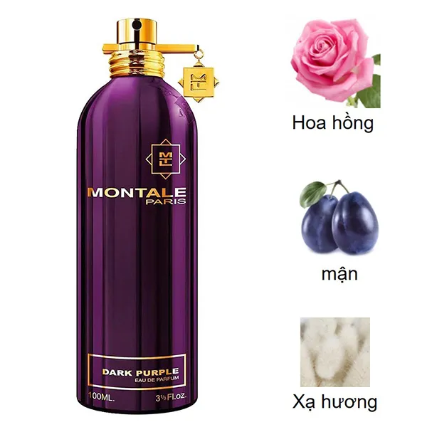 Nước Hoa Unisex Montale Dark Purple EDP 100ml