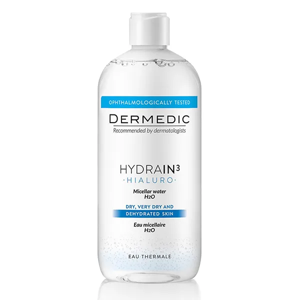 Nước Tẩy Trang Cho Da Khô Dermedic Hydrain3 Hialuro Micellar Water H2O 500ml CT - Mỹ phẩm - Vua Hàng Hiệu
