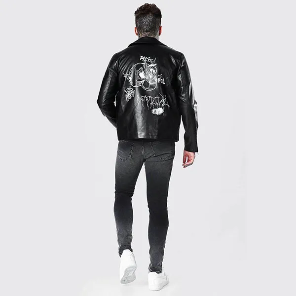 Quần Jean Nam Boohooman MZZ30112 Màu Đen Size 30