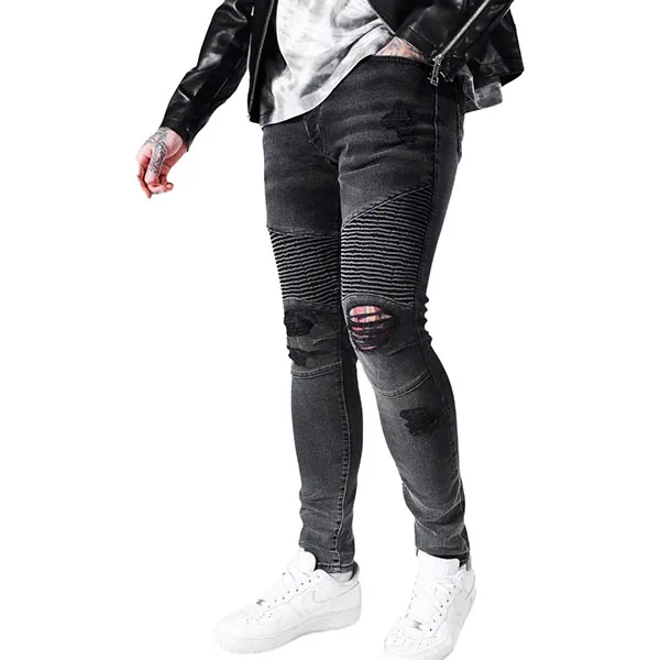 Quần Jean Nam Boohooman MZZ30112 Màu Đen Size 30
