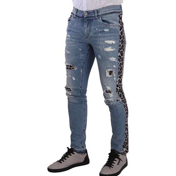 Quần Jean Nam Dolce & Gabbana D&G GWO07LDG8CM3S9001 Màu Xanh Nhạt Size 48 - Thời trang - Vua Hàng Hiệu