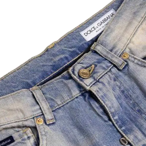 Quần Jean Nam Dolce & Gabbana D&G GY07LD G8FL0 S9001 Màu Xanh Nhạt Size 48
