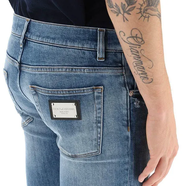 Quần Jean Nam Dolce & Gabbana D&G GY07LD G8HB3 S9001 Màu Xanh Size 46