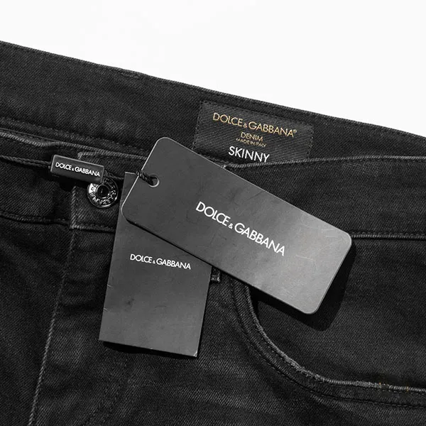 Quần Jean Nam Dolce & Gabbana D&G GY07LDG8CO3S9001 Màu Đen Size 50